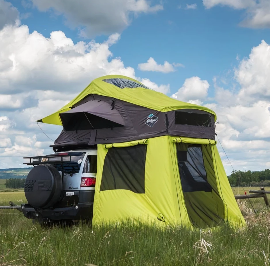 treeline roof top tent Treeline Tamarack Annex With Floor